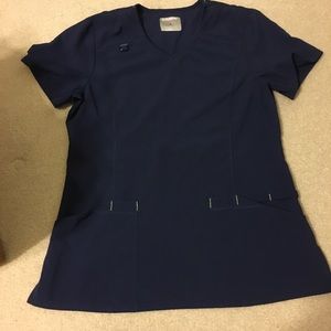 Scrubstar Active Navy Scrub Top